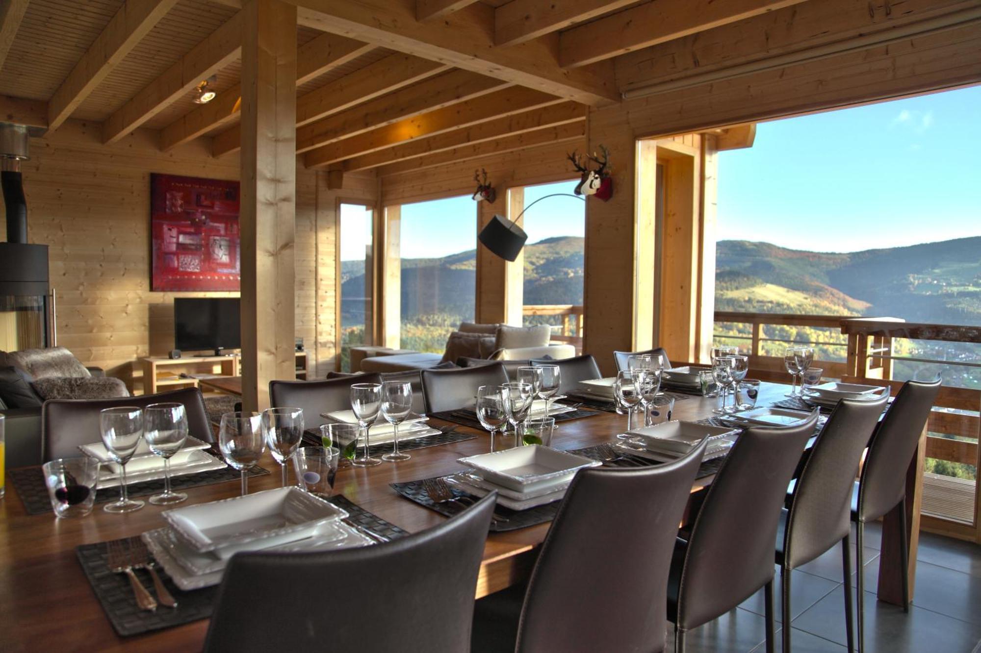INUï, GRAND CHALET DE LUXE NEUF, SAUNA, SPA, classé 5 étoiles Metzeral Esterno foto
