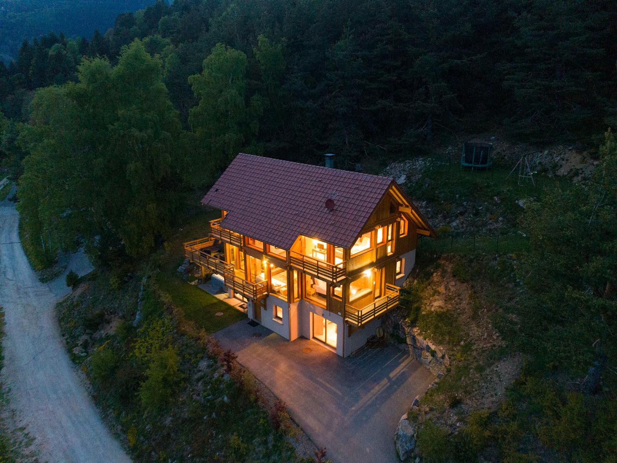 INUï, GRAND CHALET DE LUXE NEUF, SAUNA, SPA, classé 5 étoiles Metzeral Esterno foto